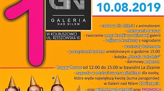 Kolbuszowa: Pierwsze urodziny galerii.