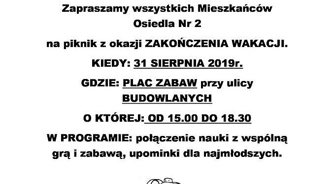 Kolbuszowa: Piknik na koniec wakacji