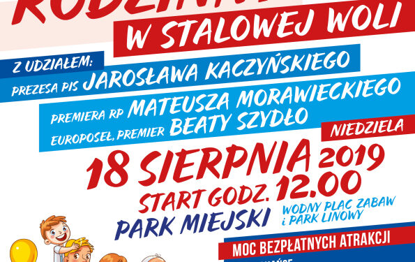 Stalowa Wola: Piknik Rodzinny Prawa i Sprawiedliwości.