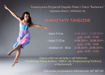 Racławice: Warsztaty taneczne dla dzieci i młodzieży