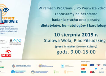 Stalowa Wola: W sobotę bezpłatne badania słuch, porady dietetyków, hematologów i kardiologów.