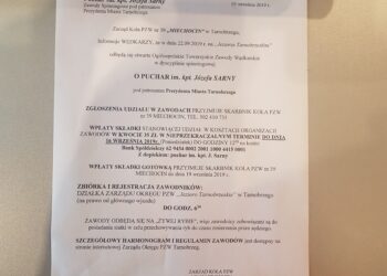 Tarnobrzeg. Zawody wędkarskie ku czci lokalnego bohatera.