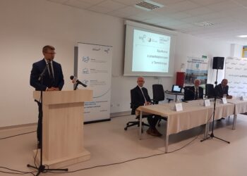 Tarnobrzeg. Lokalni przedsiębiorcy na spotkaniu  z udziałem wiceministra sprawiedliwości.