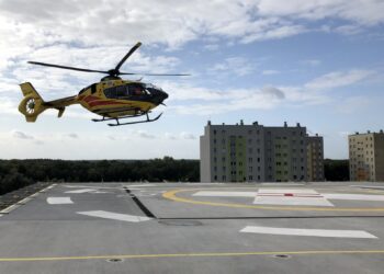 Stalowa Wola: Ruch na lądowisku