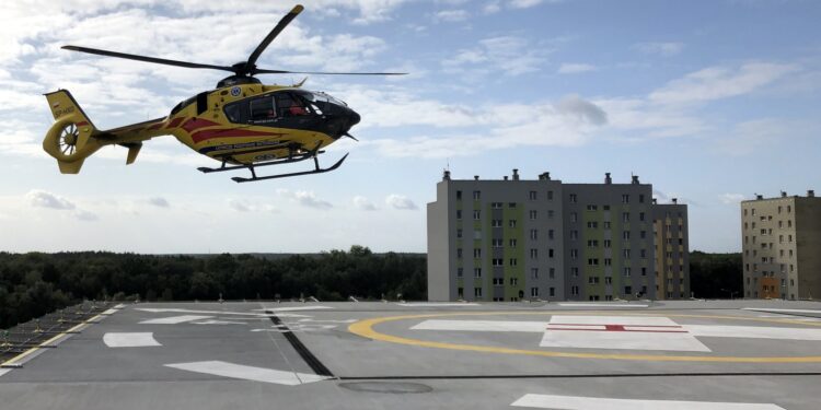 Stalowa Wola: Ruch na lądowisku