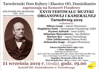 Tarnobrzeg. Msza łacińska Moniuszki na koniec XXVII Festiwalu Muzyki Organowej i Kameralnej.