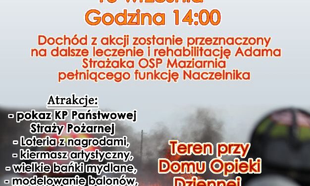 Maziarnia, Bojanów: Piknik charytatywny 'Razem dla Adama’.