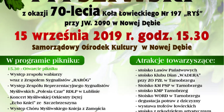 Nowa Dęba. Piknik Myśliwski.