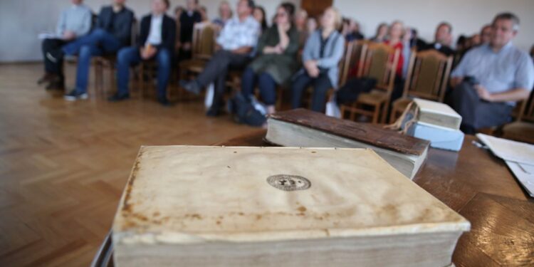 Sandomierz: Spotkanie bibliotekarzy i archiwistów.