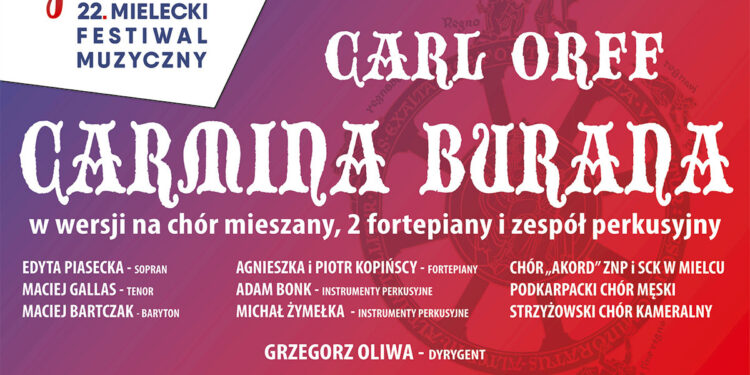 Mielec: Carmina Burana