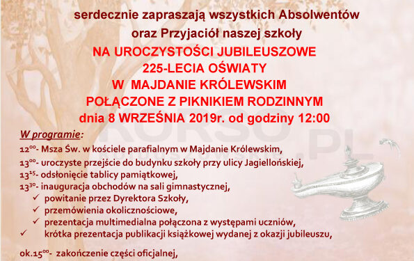 Majdan Królewski: Święto edukacji