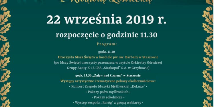 Staszów: Hubertus Staszowski – III Staszowskie Spotkania z Kulturą Łowiecką.