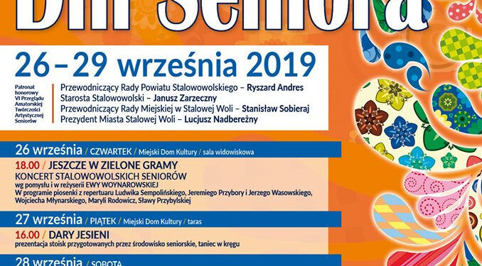 Stalowa Wola: Ruszają Stalowowolskie Dni Seniora