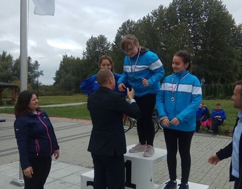 Tarnobrzeg. Mityng Kolarski Olimpiad Specjalnych.