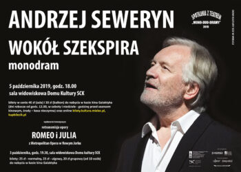 Mielec: Andrzej Seweryn ze spektaklem „Wokół Szekspira”