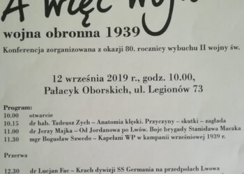 Mielec: Konferencja „A więc wojna! Wojna obronna 1939”.