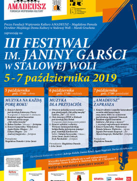 Stalowa Wola: W sobotę rusza festiwal im. Janiny Garści