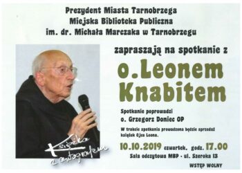 Tarnobrzeg. Spotkanie z ojcem Leonem Knabitem.