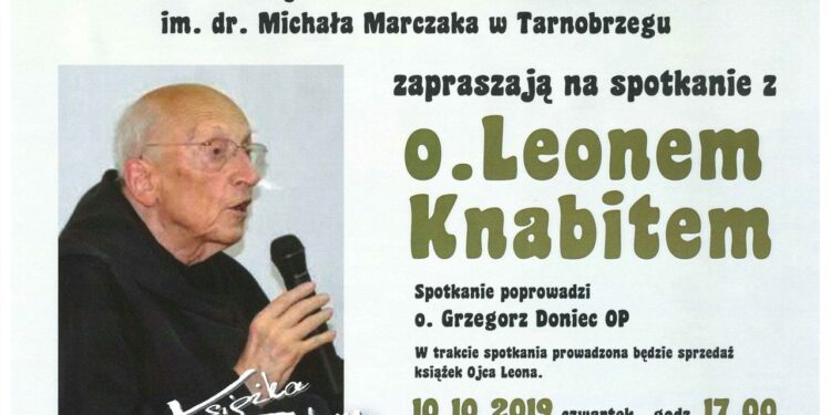 Tarnobrzeg. Spotkanie z ojcem Leonem Knabitem.