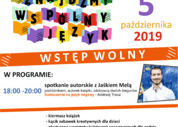 Stalowa Wola: Noc Bibliotek z Jaśkiem Melą, warsztatami i kiermaszem