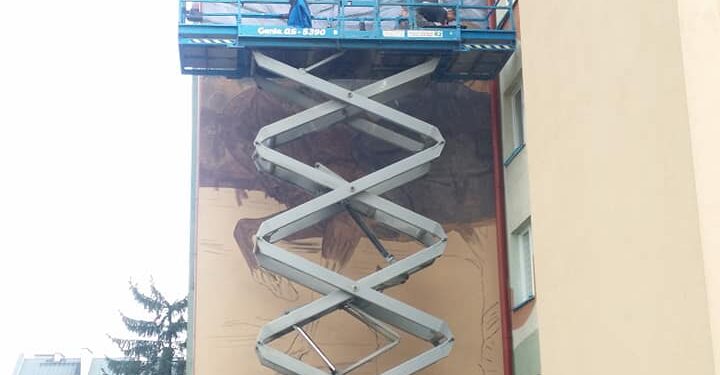 Mielec:  Kolejne murale.