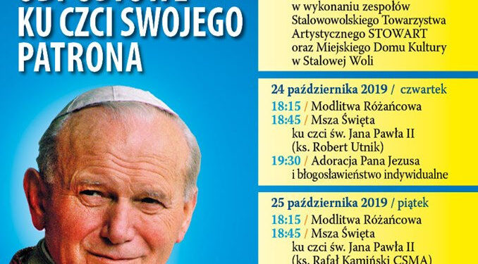 Stalowa Wola: Dzisiaj w parafii akademickiej koncert ku czci Jana Pawła II