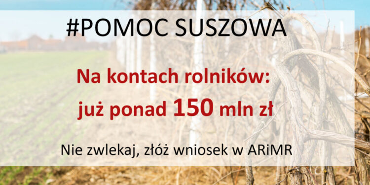 Nisko: ARMiR zachęca do składnia wniosków o pomoc suszową.
