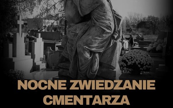 Mielec: Nocne zwiedzanie cmentarza.
