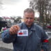 Sandomierz: Kod QR na grobie podpułkownika Antoniego Wiktorowskiego pseudonim „Kruk”.