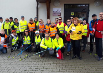 Sandomierz, Chwałki: I Jesienny Marsz Nordic Walking.