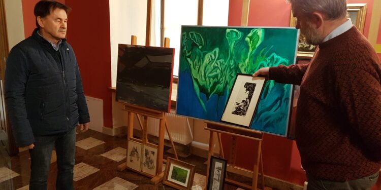 Tarnobrzeg. Aukcja charytatywna na rzecz Polaków i kościoła polskiego na Ukrainie.