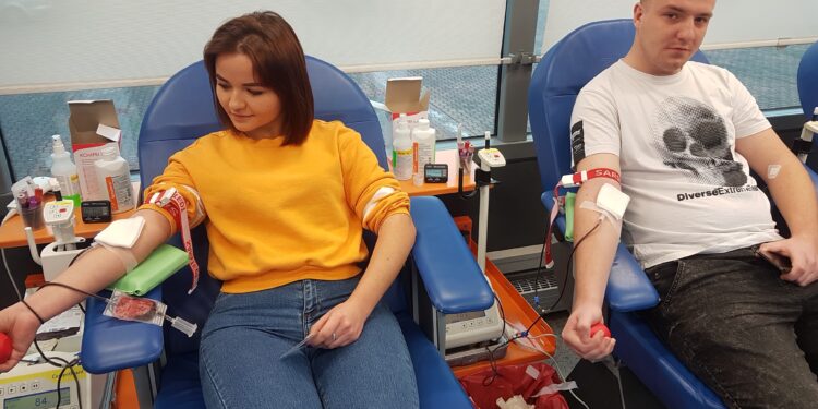 Tarnobrzeg. Pół setki osób chętnych do oddania krwi.