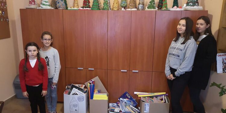 Baranów Sandomierski: Uczniowie pomagają szkole na Ukrainie