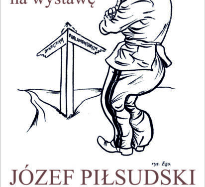 Tarnobrzeg. Karykatury Józefa Piłsudskiego.