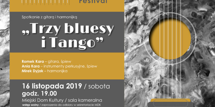 Stalowa Wola: Trzy blusy i tango z harmonijką w MDK.