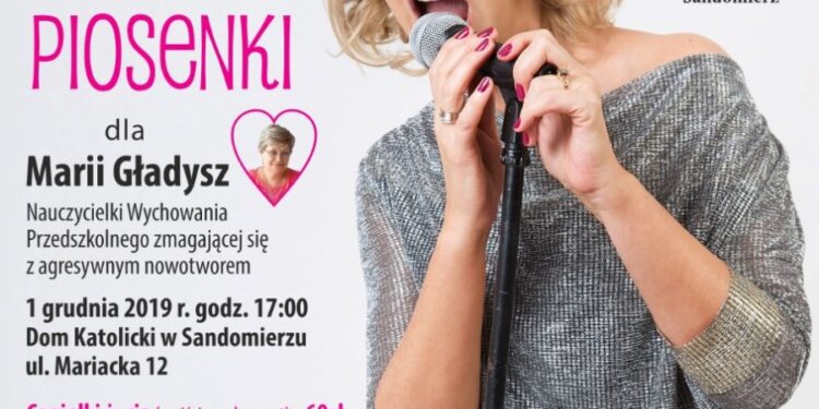 Sandomierz: Katarzyna Żak wystąpi w koncercie charytatywnym dla Marii Gładysz.