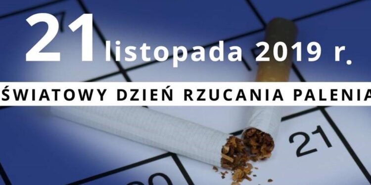 Świętokrzyskie: Światowy Dzień Rzucania Palenia.