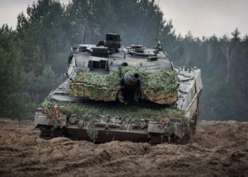 Nowa Dęba: Lampart na poligonie