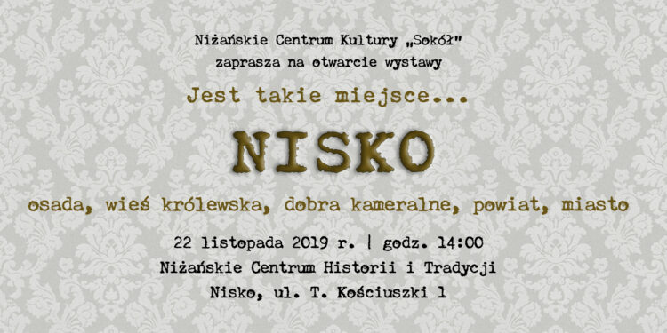 Nisko: Będzie wystawa stała o dziejach Niska
