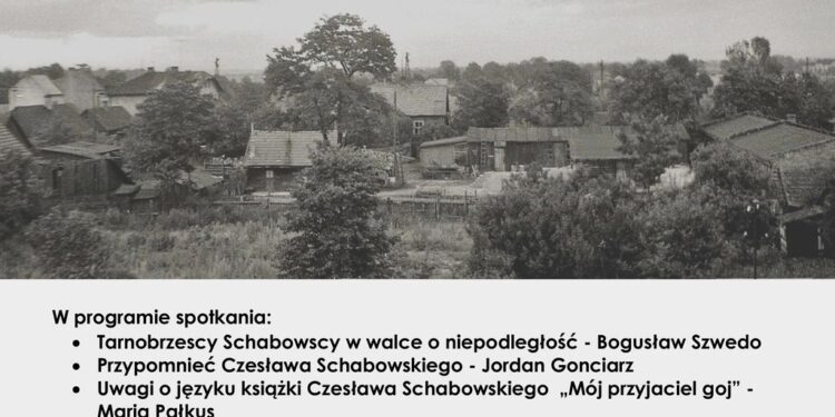 Tarnobrzeg. O twórczości Czesława Schabowskiego.