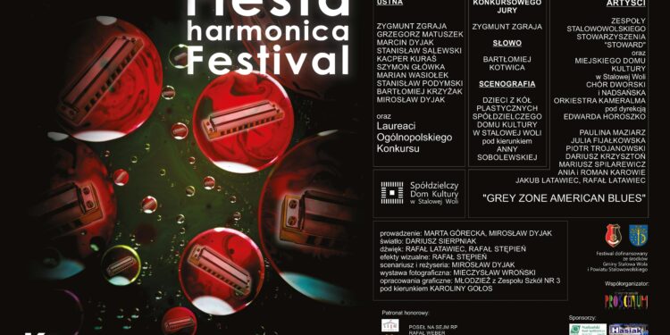 Stalowa Wola: W tą sobotę festiwal harmonijki ustnej