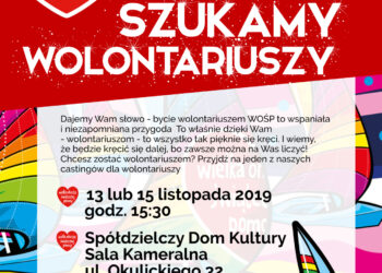 Stalowa Wola: W środę pierwszy casting na wolontariuszy WOŚP.