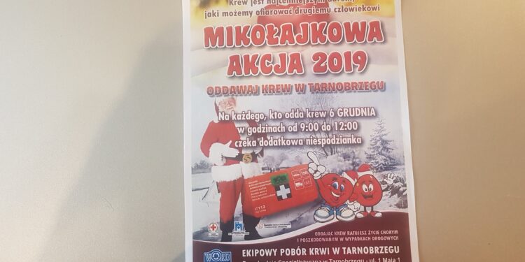 Tarnobrzeg. Mikołajkowy dar serca.