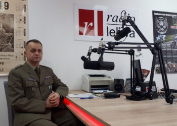 Rozmowa z podpułkownikiem Arturem Gołębiowskim z Wojskowej Komendy Uzupełnień w Sandomierzu.