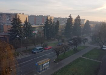 Tarnobrzeg. Smog w mieście.