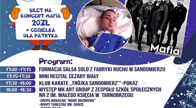 Sandomierz: 6 grudnia Blok Mikołajkowy „Budzimy Patryka”.