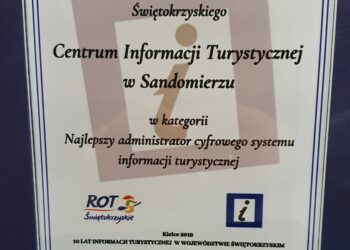 Sandomierz: Potrójny sukces Centrum Informacji Turystycznej.