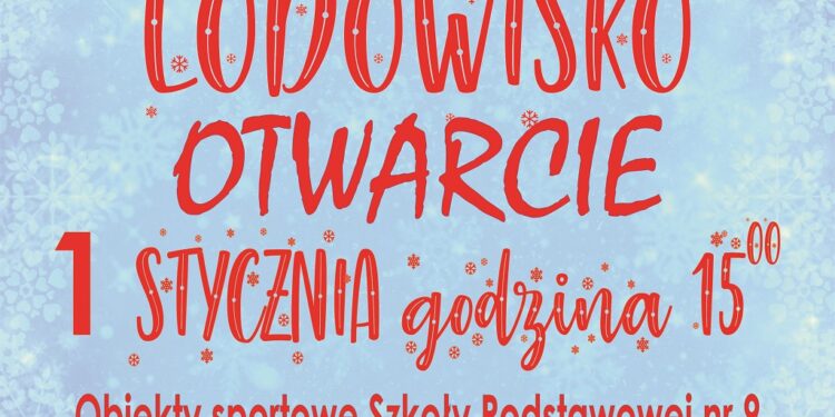 Tarnobrzeg. Lodowisko od 1 stycznia.