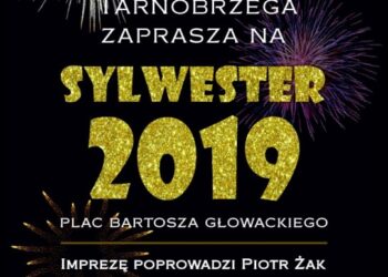 Tarnobrzeg. Sylwester na Placu Bartosza Głowackiego.
