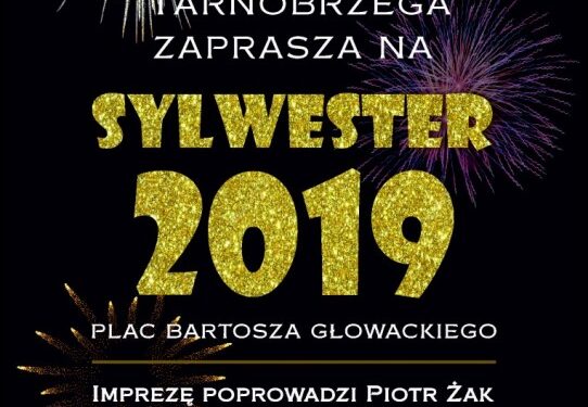 Tarnobrzeg. Sylwester na Placu Bartosza Głowackiego.